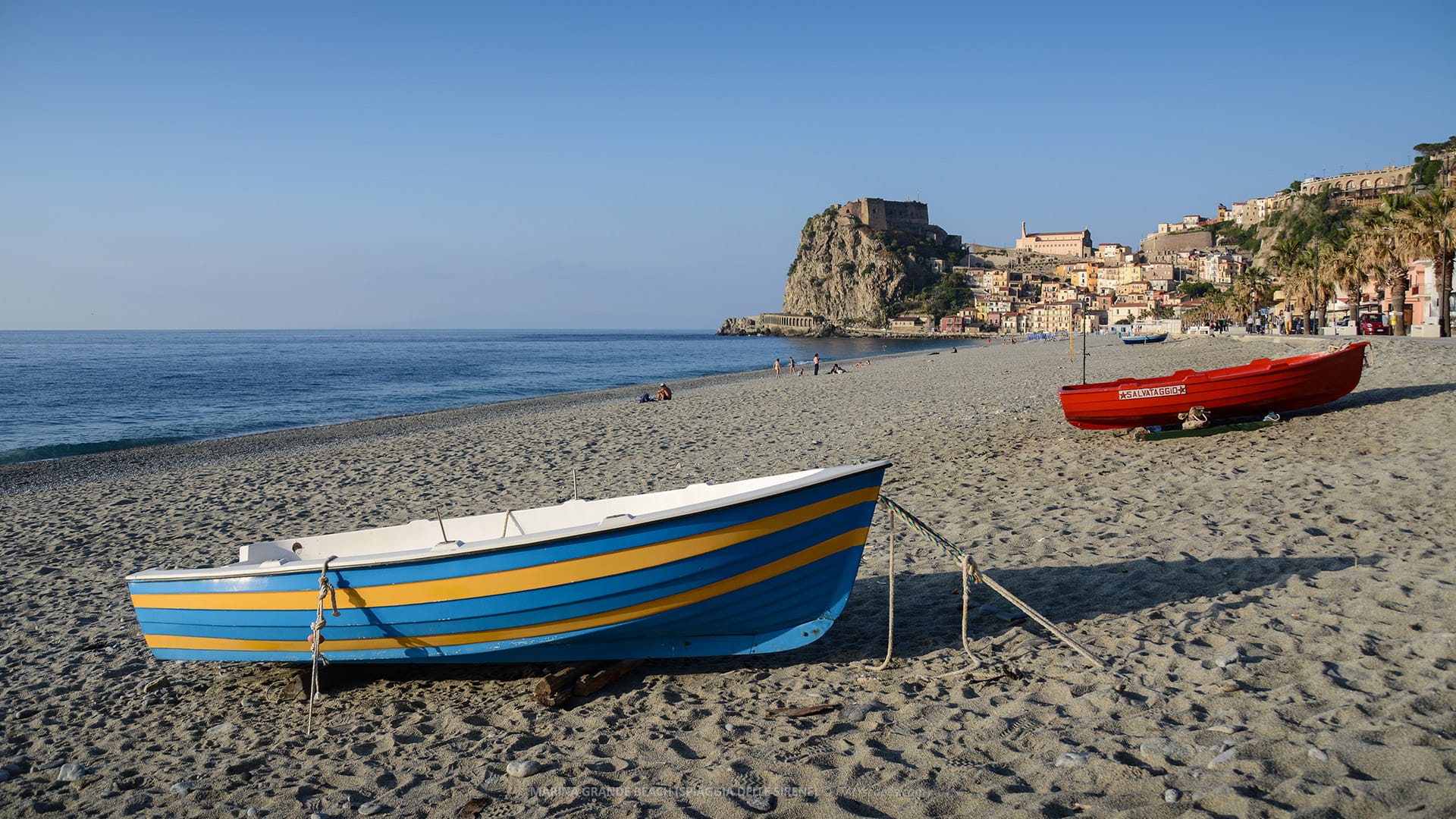 Marina Grande Beach (Spiaggia delle Sirene) - Scilla
