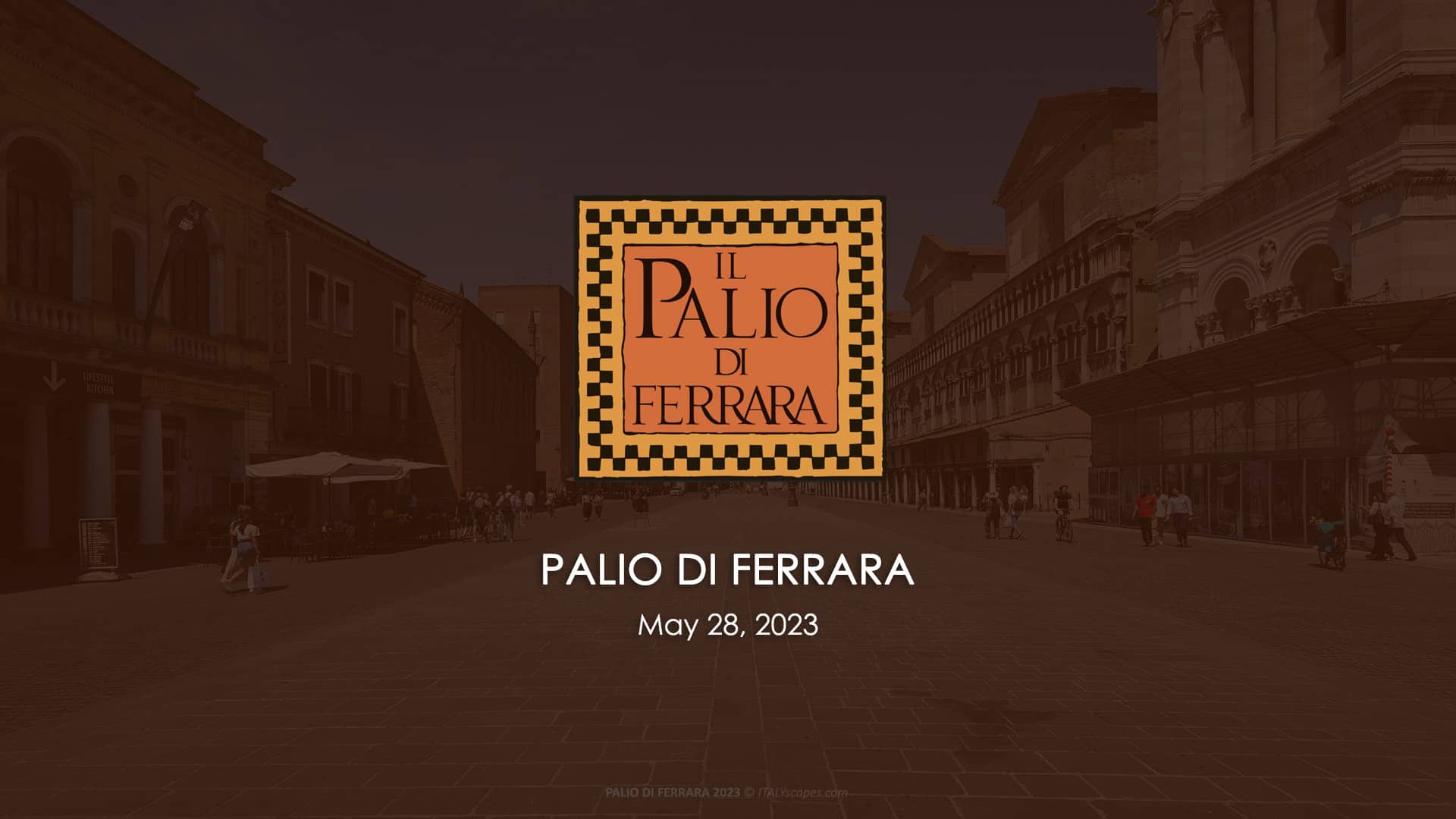 Top 10 Most Impressive Historical Reenactment Events and Medieval Festivals in Italy in 2023 5 Medieval Festivals in Italy - Palio di Ferrara 2023