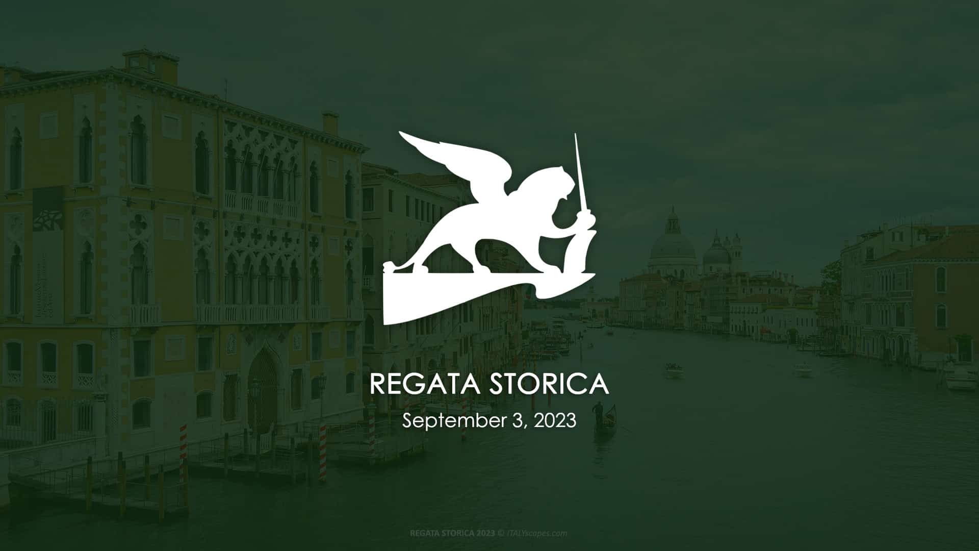 Top 10 Most Impressive Historical Reenactment Events and Medieval Festivals in Italy in 2023 3 Historical Reenactment Events in Italy - Regata Storica