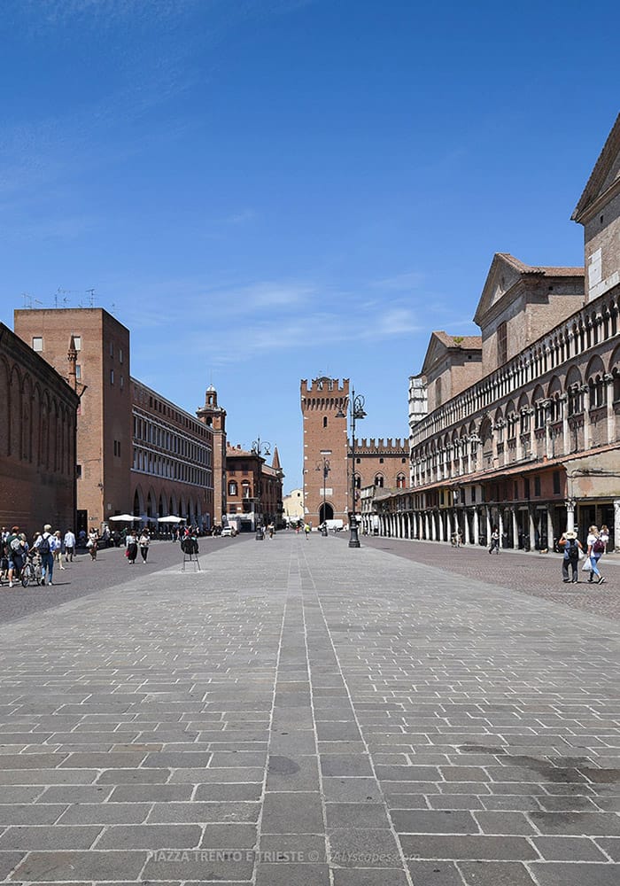 Ferrara Summer Festival 2025 3 Piazza Trento e Trieste, venue of the Ferrara Summer Festival 2025