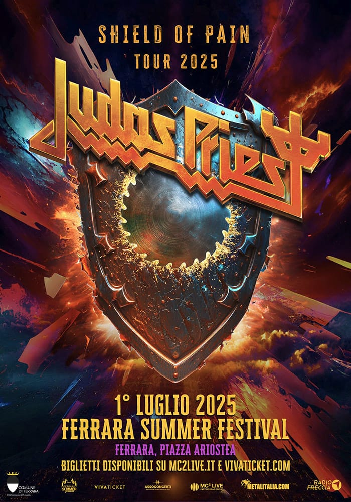 Judas Priest - Shield of Pain Tour 2025 1 Juad Priest @ The Ferrara Summer Festival 2025