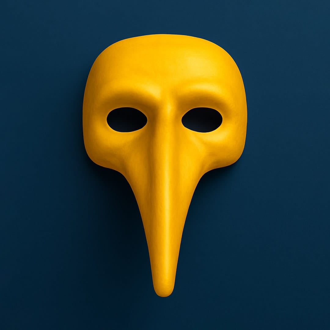 Top 9 Venetian Masks - The Ultimate Guide for the Carnival of Venice 1 Zanni mask