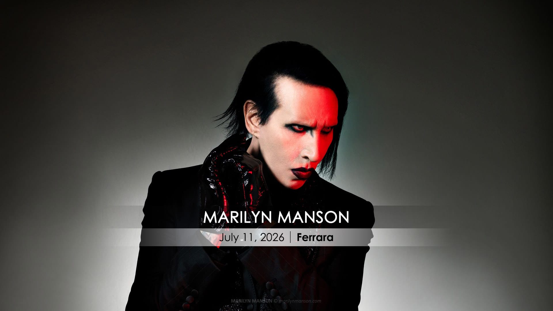 Marilyn Manson @ Ferrara Summer Festival 2026 2 Marilyn Manson @ Ferrara Summer Festival 2026