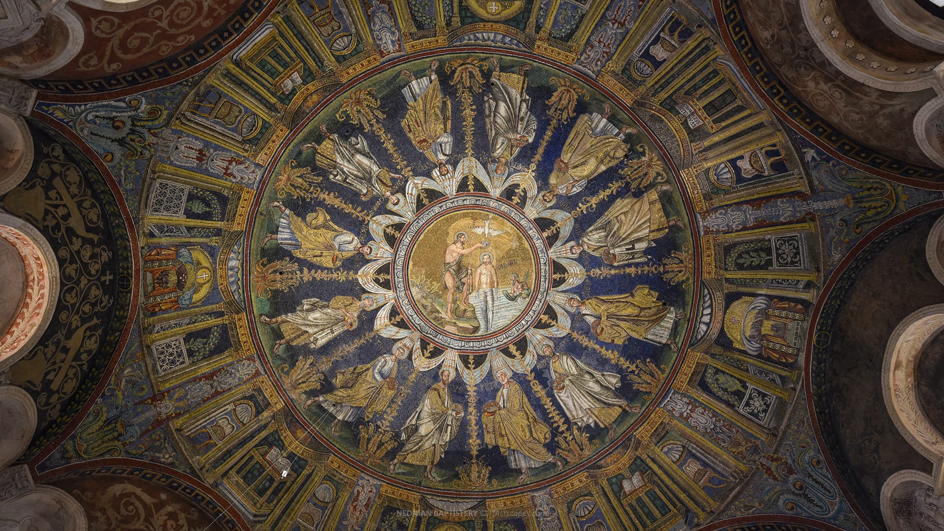 Neonian Baptistery 3 Neonian Baptistery (mosaic)