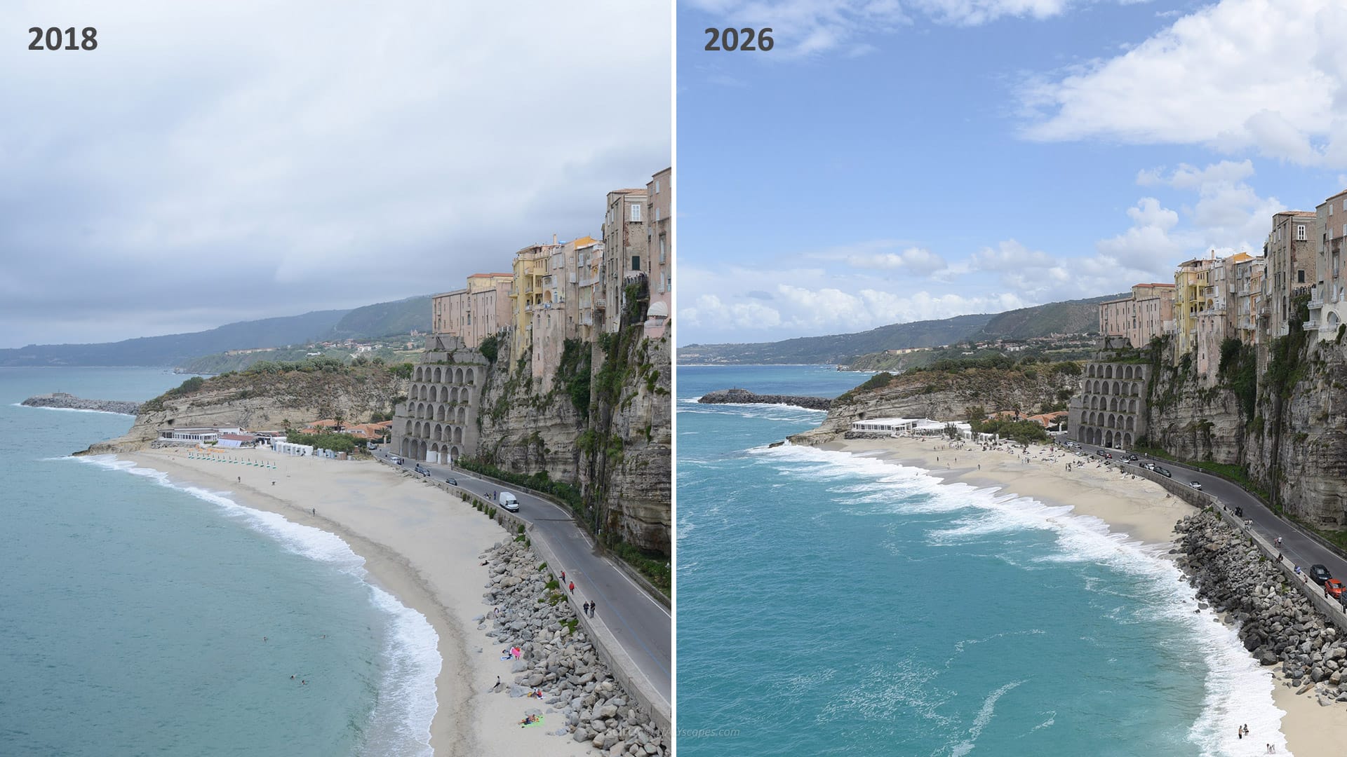 The Vanishing Beaches of Costa degli Dei - Erosion, Tourism Crisis, and a Coastline Under Pressure 1 Tropea - Costa degli Dei