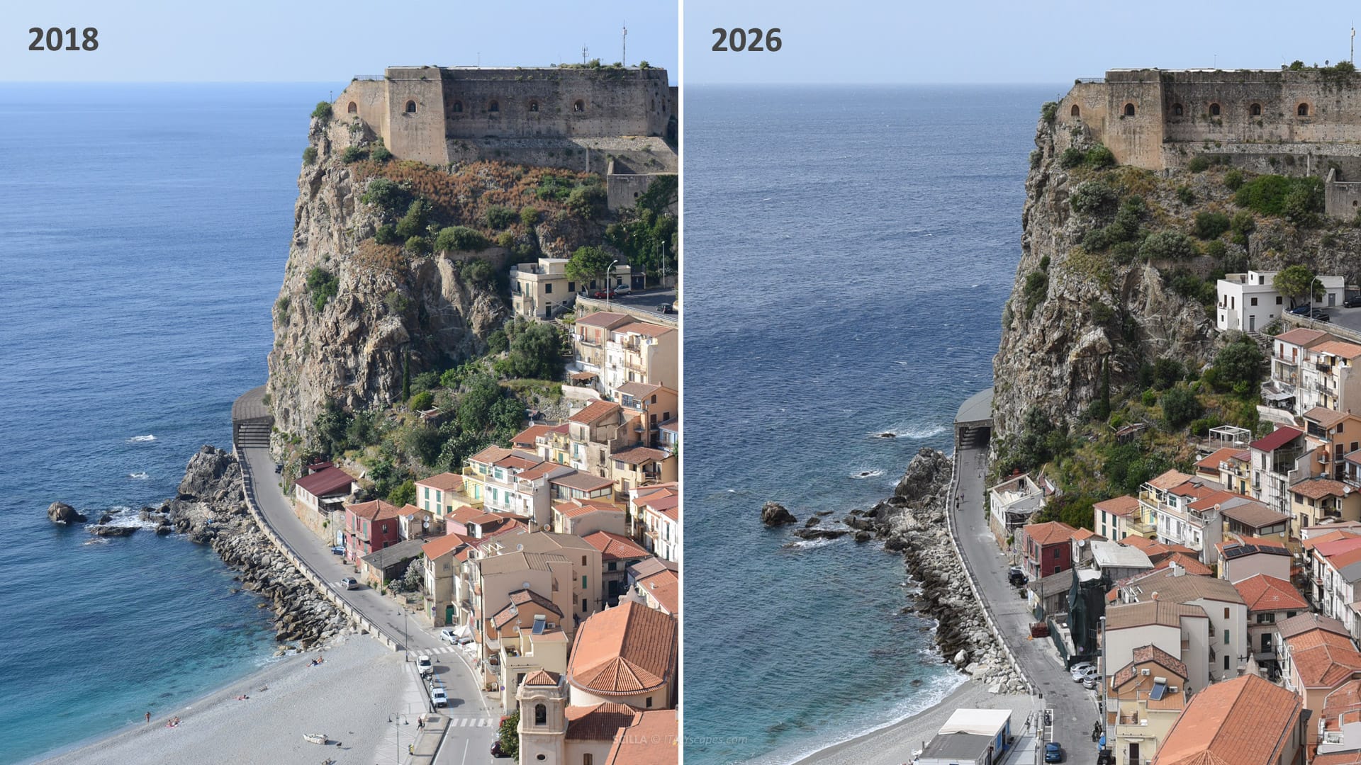 The Vanishing Beaches of Costa degli Dei - Erosion, Tourism Crisis, and a Coastline Under Pressure 2 Scilla - Costa degli Dei