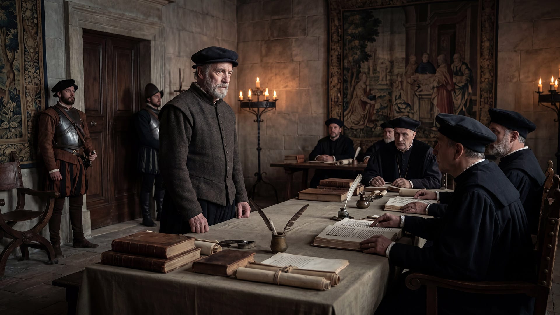 From Giordano Bruno to Galileo Galilei - 9 Great Heresy Trials of the Roman Inquisition 2 Aonio Paleario tried for heresy by the Roman Inquisition