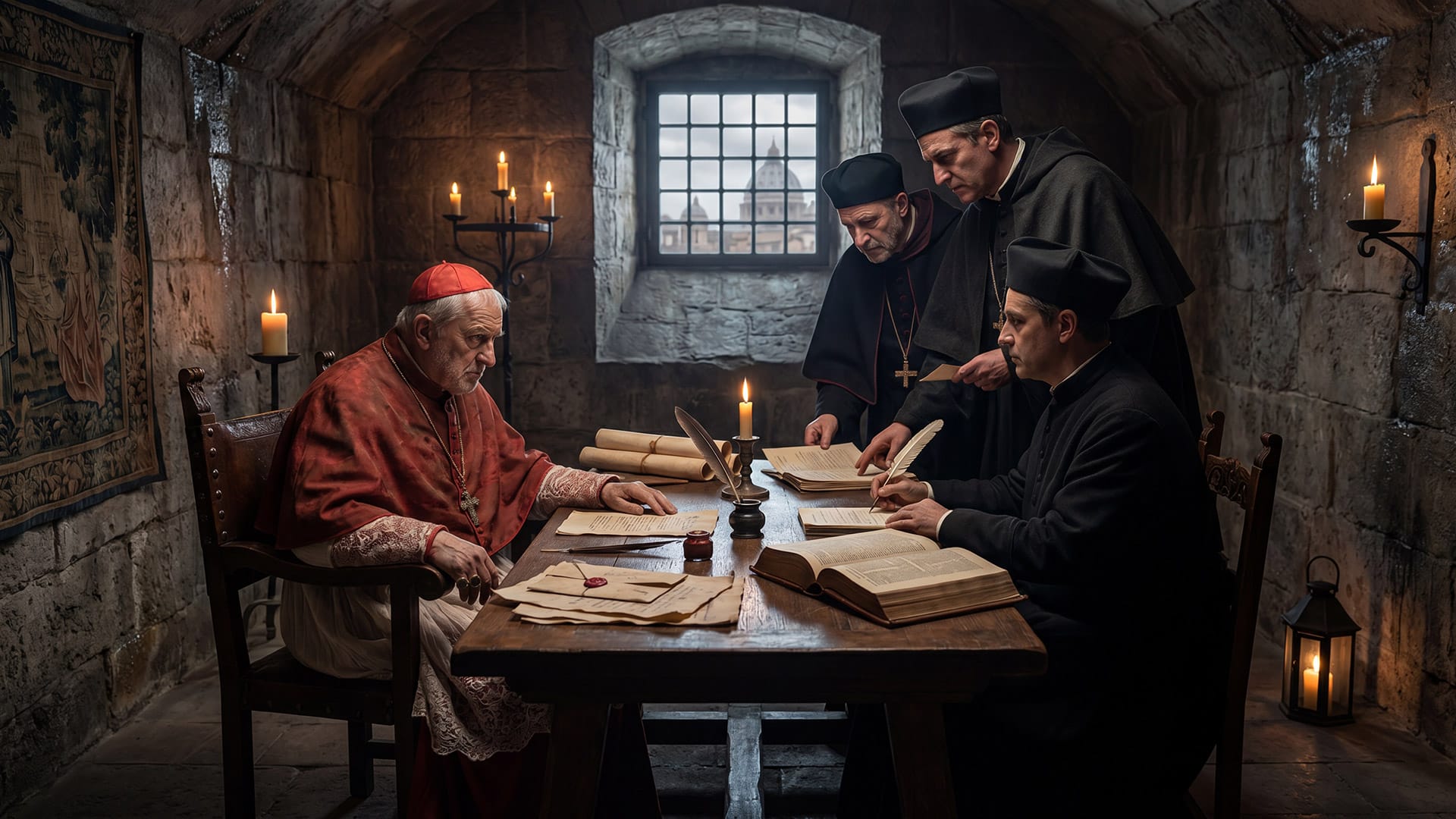 From Giordano Bruno to Galileo Galilei - 9 Great Heresy Trials of the Roman Inquisition 1 Giovanni Morone accused of heresy by the Roman Inquisition
