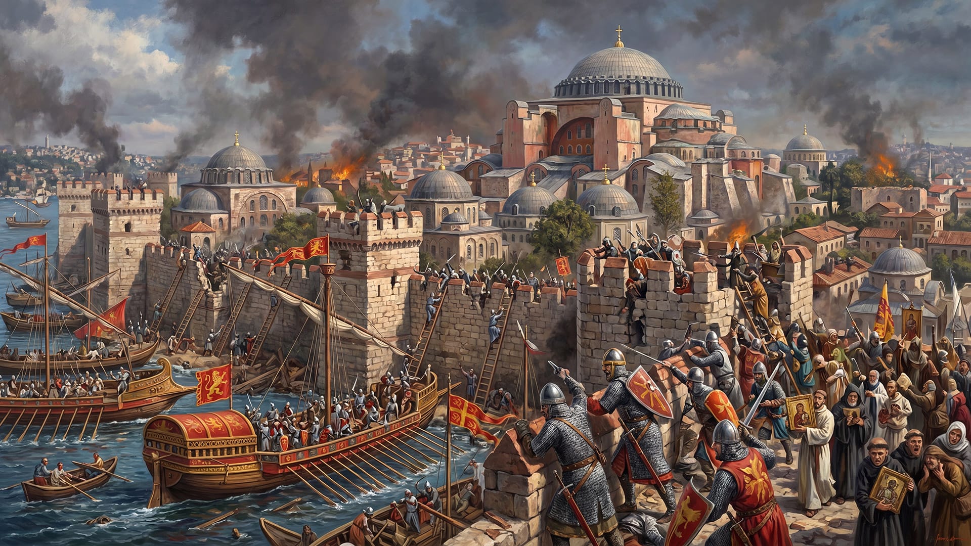 Decisive Moments in the History of Venice - Turning Points that Shaped the Serenissima 1 Sack of Constantinople - History of Venice