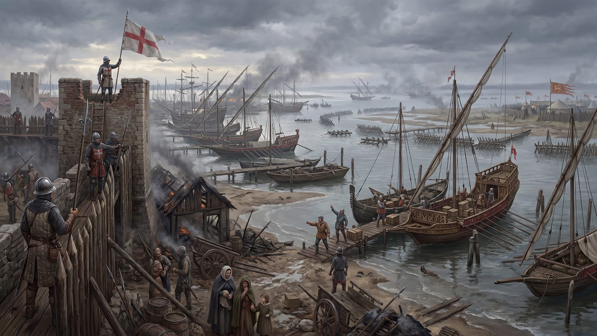 Decisive Moments in the History of Venice - Turning Points that Shaped the Serenissima 3 War of Chioggia - History of Venice