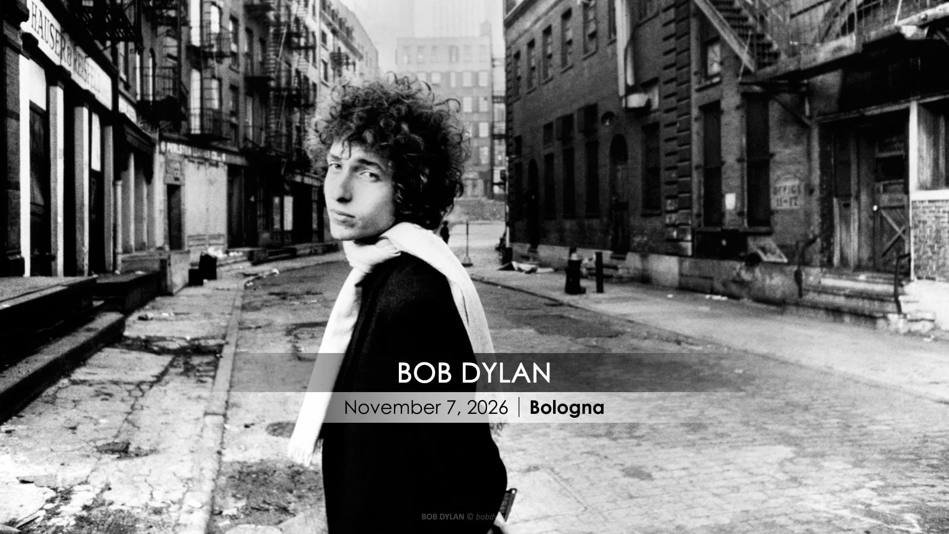 Bob Dylan - European Tour 2026 2 Bob Dylan - Concert in Bologna 2026