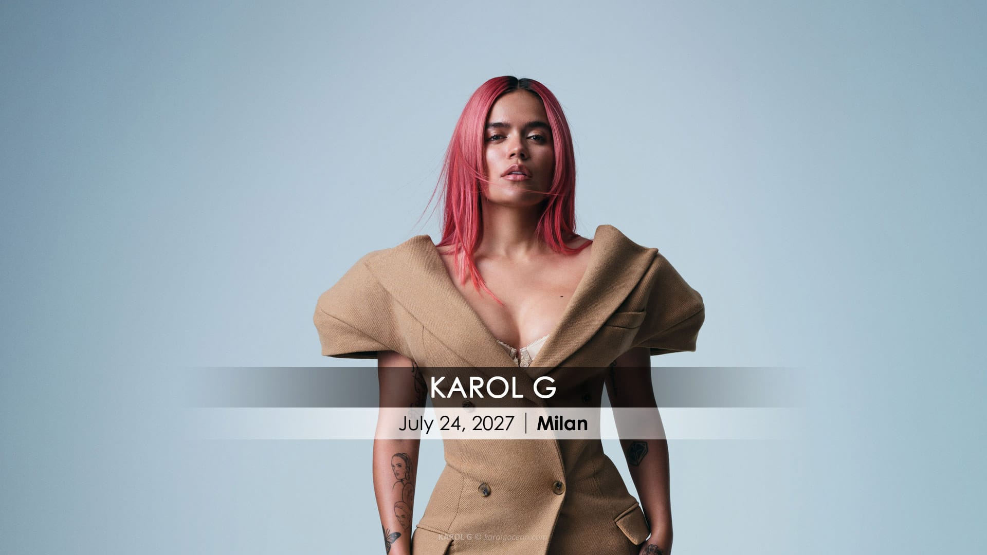 Karol G - Viajando Por El Mundo Tropitour 2027 2 Karol G - Concert in Milan