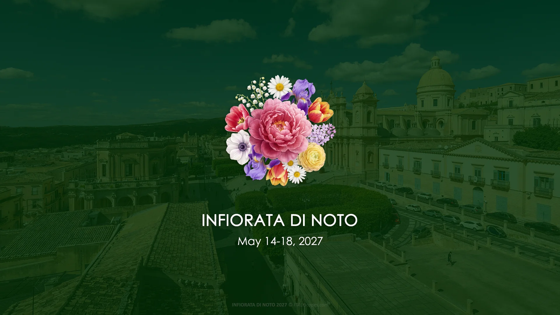 Infiorata di Noto 2027 - Sicily's Baroque Flower Festival 3 Infiorata di Noto 2027 - flower festival in Noto, Sicily, May 14-18, 2027