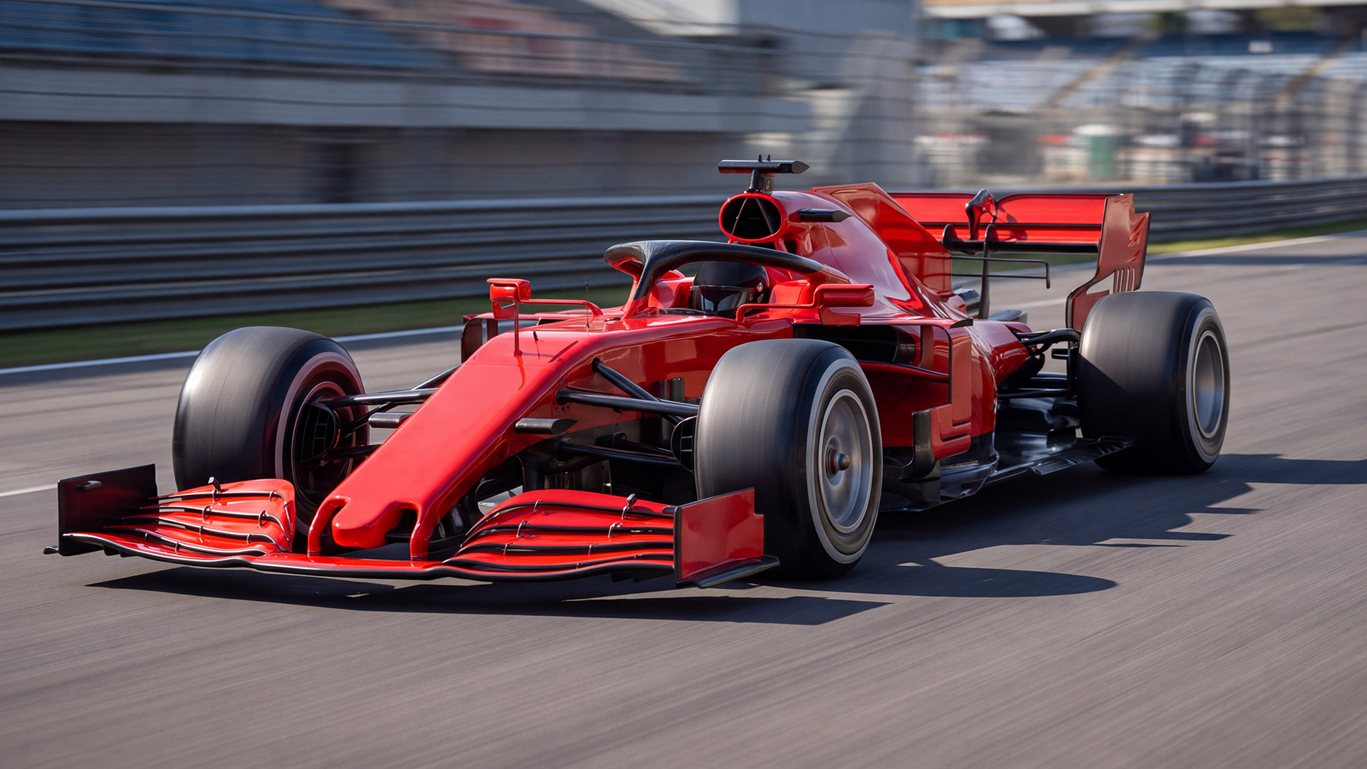 Formula 1 Italian Grand Prix 2027 - Dates, Tickets, Monza Circuit & Travel Guide 4 Red Formula 1 car racing at high speed on Monza Circuit